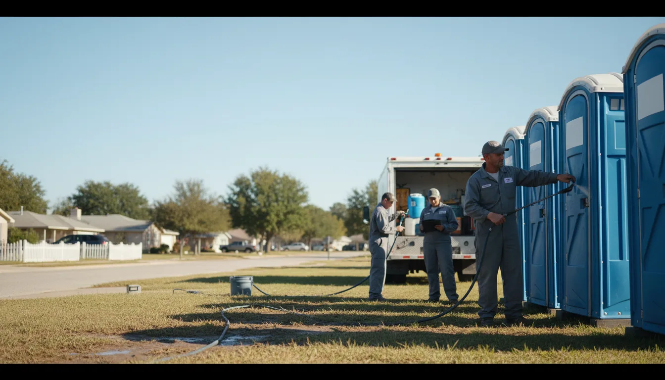 Long-Term Portable Toilet Rental in Bourbon, IN near me